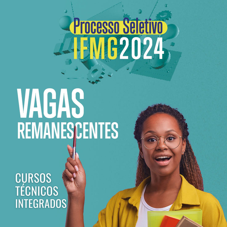 Vagas remanescentes TÉCNICOS INTEGRADOS 2024/1