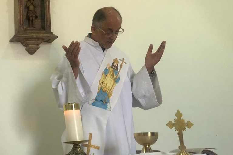 Missa na Capela de São Miguel (Campus Ouro Preto) 