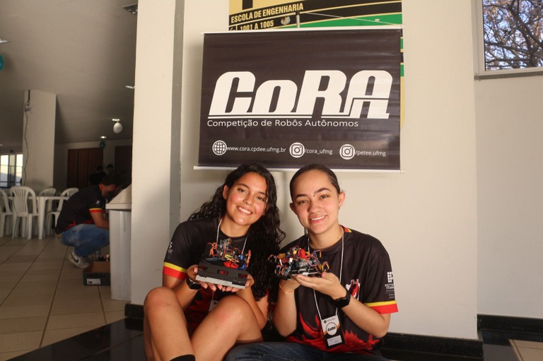 As capitãs Lailla e Marjorie