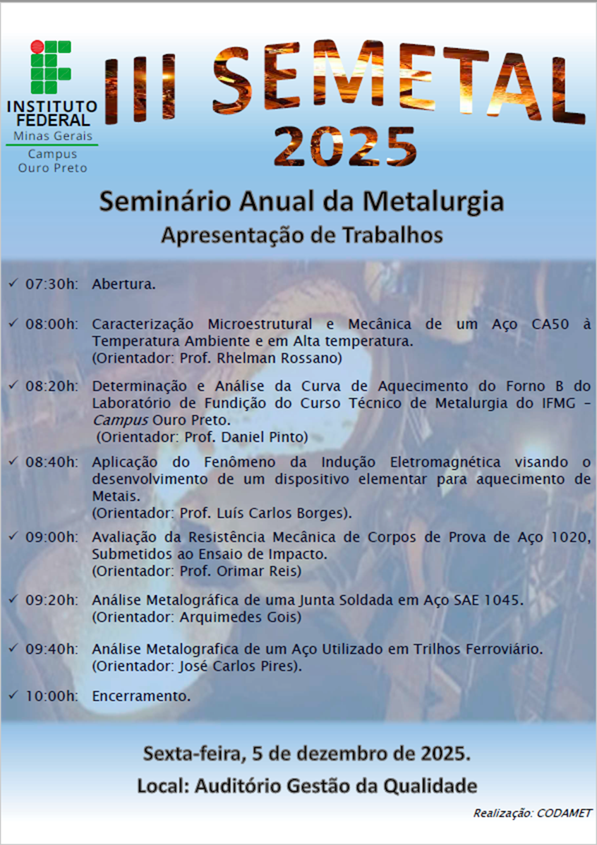 III Seminário da Metalurgia