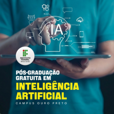 Curso de especialização em formato híbrido terá duração de 20 meses. Inscrições seguem abertas até 3 de novembro.